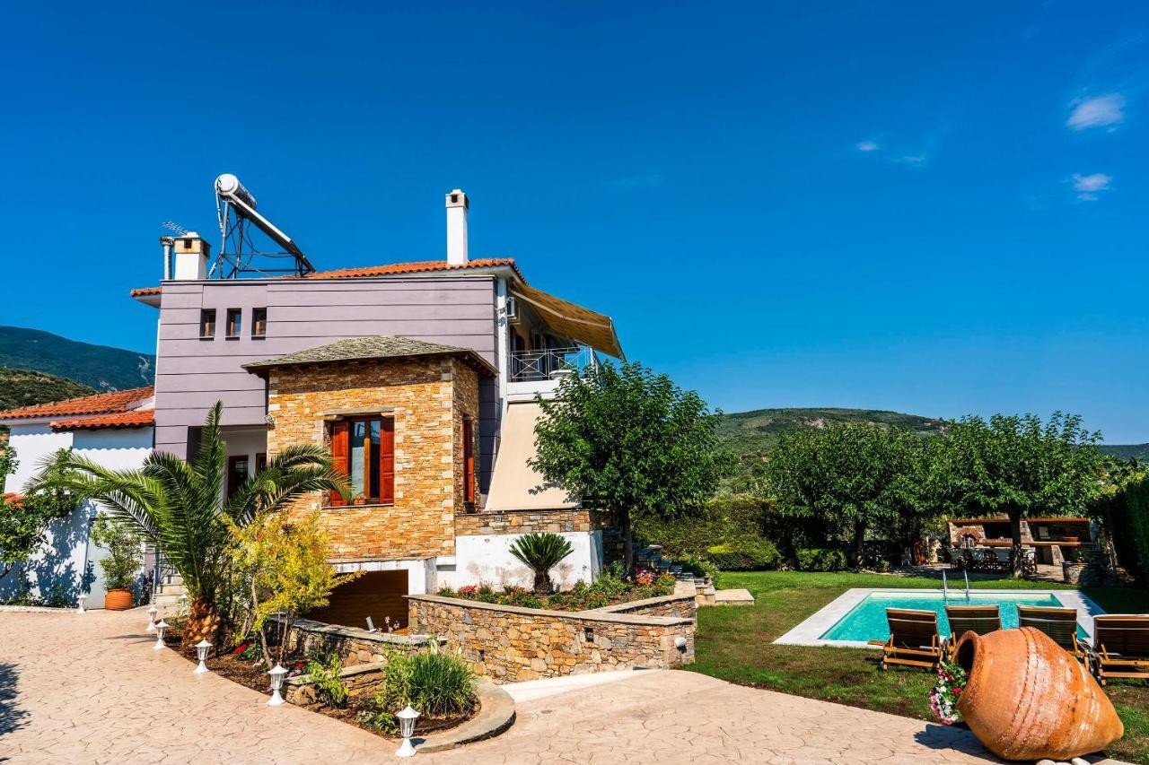 Chariklia'S House With Private Pool Kato Lekhonia Exterior foto