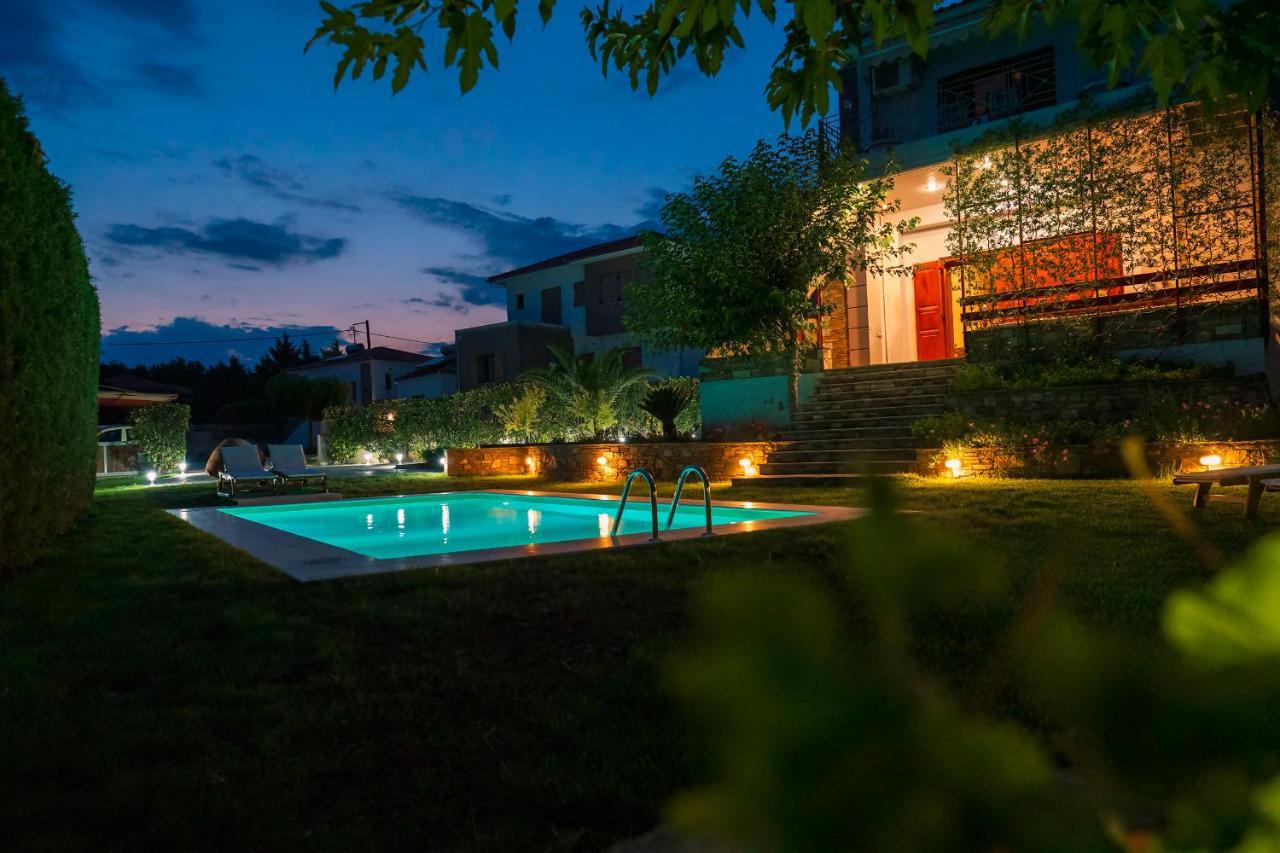 Chariklia'S House With Private Pool Kato Lekhonia Exterior foto