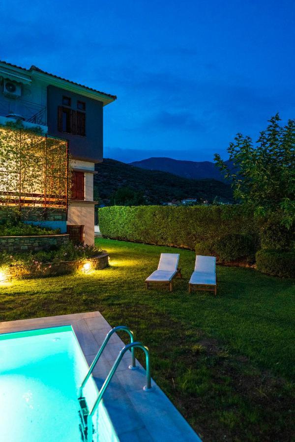 Chariklia'S House With Private Pool Kato Lekhonia Exterior foto